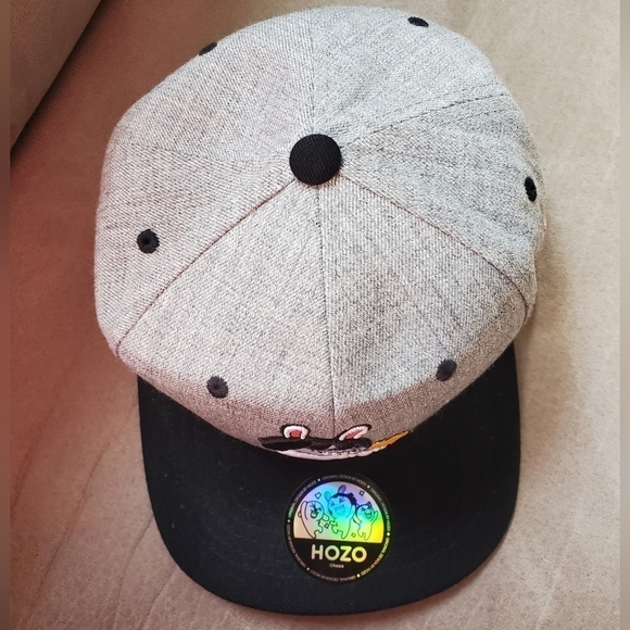 NWOT HOZO Cynical Rabbit Free Size Snapback In Gray - Picture 8 of 13
